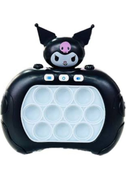 Kuromi Bebek Işıklı Elektronik Popit Eğitici Oyuncak Quick Push Konsol