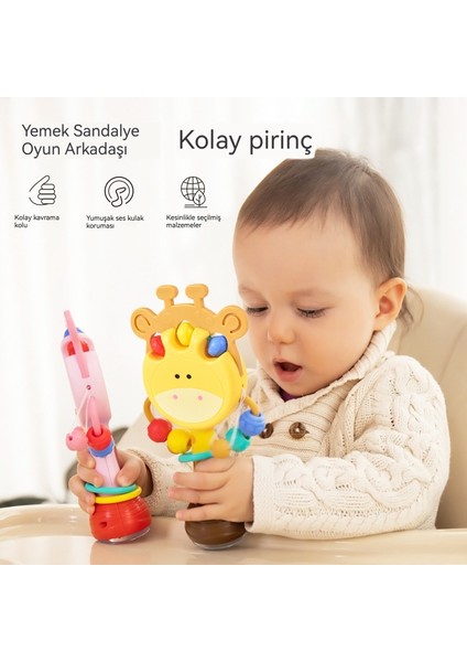 Çocuklar Erken Eğitim Çıngırak Oyuncaklarını Isırabilir (Yurt Dışından)