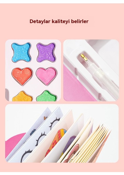 20 Kız Diy Çocuk Makyaj Oyuncak Seti (Yurt Dışından)