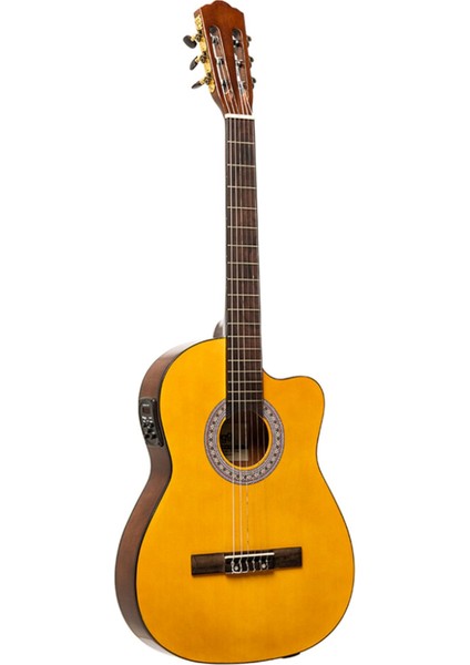 SCL60TCE Elektro Klasik Gitar - Natural