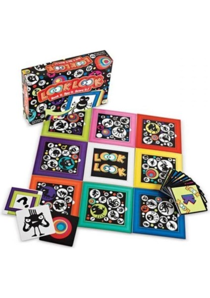 Look Look (Bak Bak) Eğitici Oyun Görsel Zeka Oyunu Orjınal