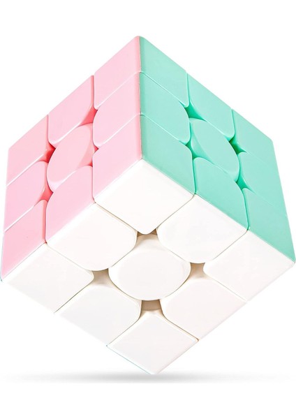Speed Cupe Küp Zeka Küpü 3x3 Pastel Renkler Hız Küpü,fidget Oyuncak Seyahat Zeka Oyunu