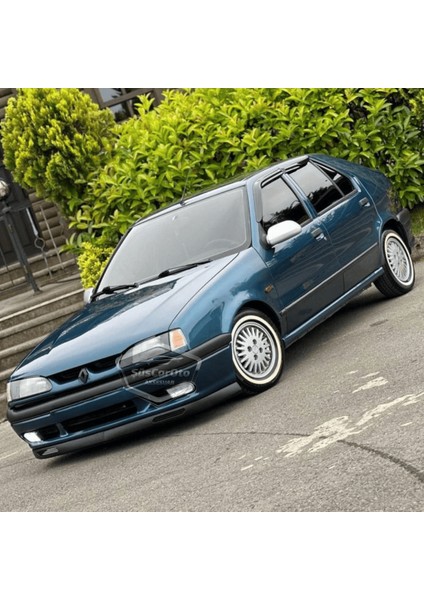 Renault 19 Europa 1994-2001 Uyumlu Üniversal V2 Laguna Lip Esnek Ön Lip 2 Parça Tampon Altı Dil Karlık Ön Ek fırsatları