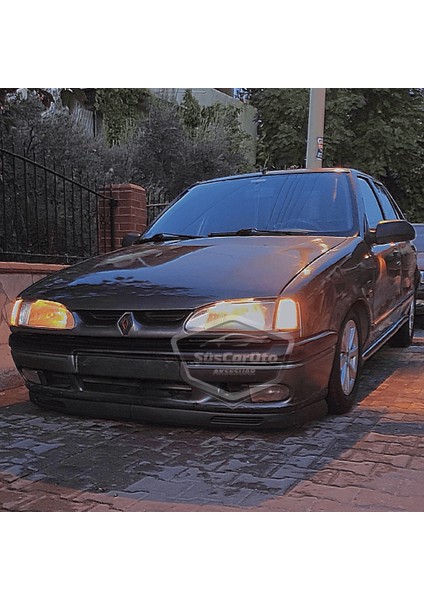 Renault 19 Europa 1994-2001 Uyumlu Üniversal V2 Laguna Lip Esnek Ön Lip 2 Parça Tampon Altı Dil Karlık Ön Ek indirimleri