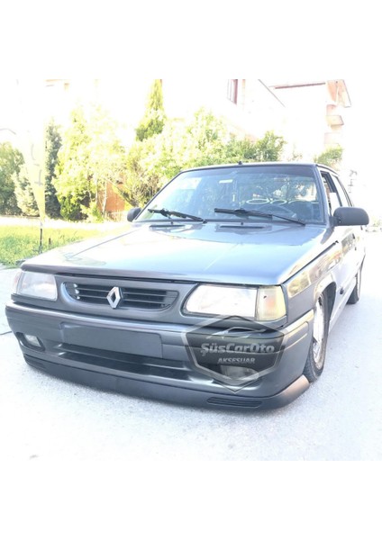 Renault 9-11 Broadway Fairway Spring Flash Tüm Kasalar Için Uyumlu Üniversal V2 Laguna Lip Esnek Ön Lip 2 Parça Tampon Altı Dil Karlık Ön Ek