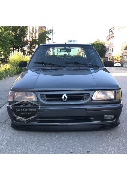 Renault 9-11 Broadway Fairway Spring Flash Tüm Kasalar Için Uyumlu Üniversal V2 Laguna Lip Esnek Ön Lip 2 Parça Tampon Altı Dil Karlık Ön Ek modelleri