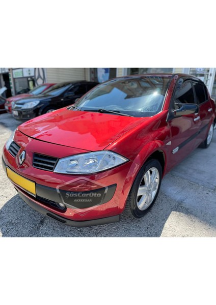 Renault Megane 2 2003-2008 Uyumlu Üniversal V2 Laguna Lip Esnek Ön Lip 2 Parça Tampon Altı Dil Karlık Ön Ek indirimleri