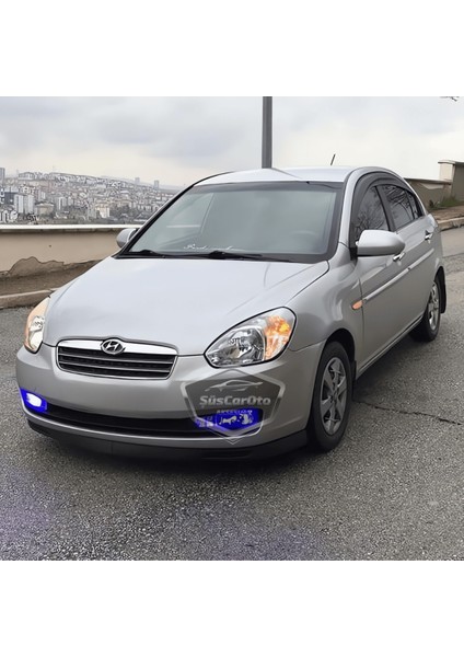 Hyundai Accent Era 2006-2012 Uyumlu Üniversal V2 Laguna Lip Esnek Ön Lip 2 Parça Tampon Altı Dil Karlık Ön Ek