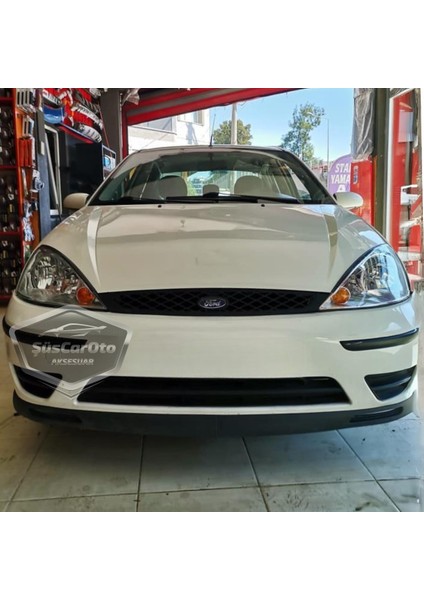 Ford Focus 1 Hb&sedan 1998-2004 Uyumlu Üniversal V2 Laguna Lip Esnek Ön Lip 2 Parça Tampon Altı Dil Karlık Ön Ek