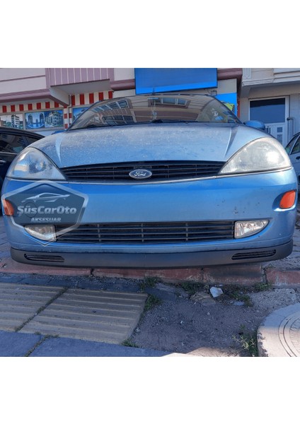 Ford Focus 1 Hb&sedan 1998-2004 Uyumlu Üniversal V2 Laguna Lip Esnek Ön Lip 2 Parça Tampon Altı Dil Karlık Ön Ek