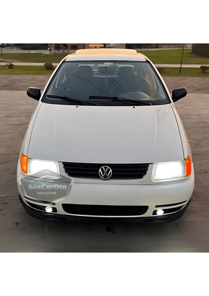Vw Polo Mk3 1994-2003 6n Uyumlu Üniversal V2 Laguna Lip Esnek Ön Lip 2 Parça Tampon Altı Dil Karlık Ön Ek