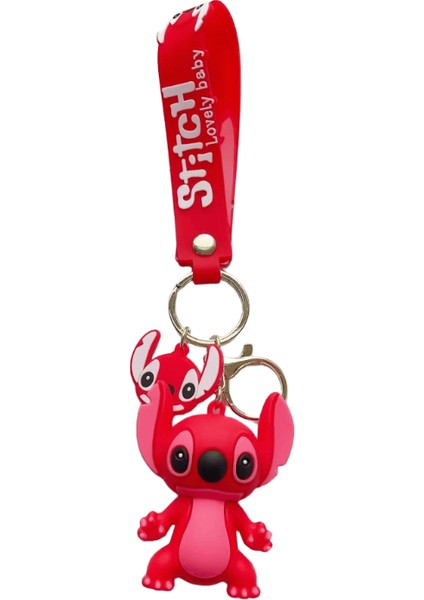 Disney Yaratıcı Karikatür 3D Silikon Dikiş Kolye Anahtarlık Kadınlar Erkekler Gençler Için Sırt Çantası Araba Anahtarları Aksesuarları Hayranları Için Hediyeler RENK:QKC0018 (Yurt Dışından)