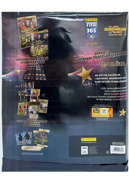 Fıfa 365 Adrenalyn 2025 Mega Başlangıç Paketi fiyatları