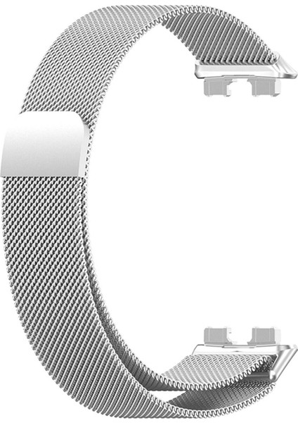 Huawei Band 10 Milanese Loop Kordon Gümüş