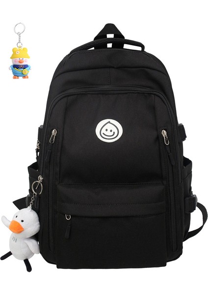 Sırt Çantası Basit Öğrenci Kız Sırt Çantası Büyük Kapasiteli Okul (Yurt Dışından)