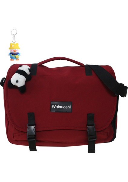 Sırt Çantası Büyük Kapasiteli Crossbody Kadın Moda Okulçantası Taşınabilir Rahat Erkek Bilgisayar Sırt Çantası (Yurt Dışından)