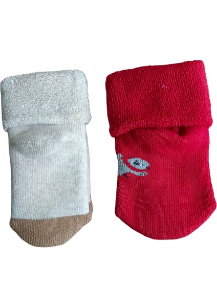 DÜKKAN07 Kışlık Kalın Yumuşak Bebek Havlu Çorap 2 Çift Fiatı modelleri