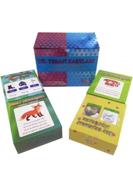 Dil Terapi Kartları (Dil ve Konuşma Becerisi) Özel Eğitim Yukakids
