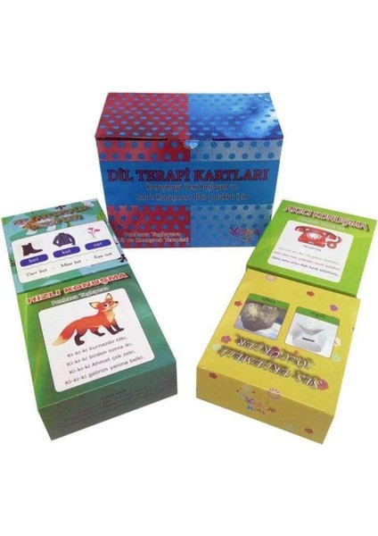 Dil Terapi Kartları (Dil ve Konuşma Becerisi) Özel Eğitim Yukakids fiyatları
