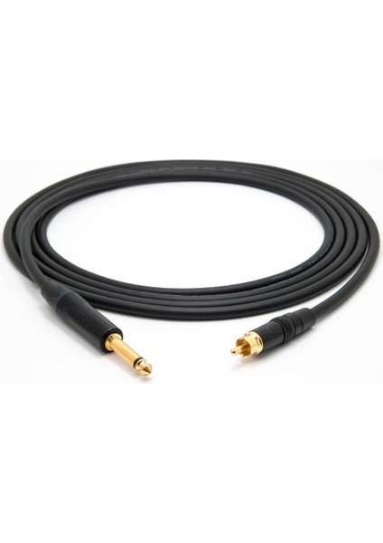 Rca To 6.3 mm Mono Kablo 10 Metre