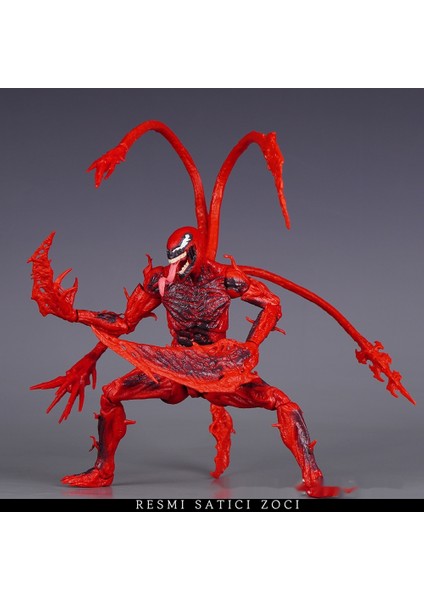 ml Marvel Serisi 8 Inç Carnage Venom Çok Silahlı Ortak Aksiyon Figürü Model Süslemeleri (Yurt Dışından) modelleri