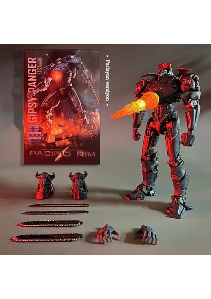 Pacific Rim 2 Işıklı Intikam Gezgin Mecha Yapılabilir Model Süsleri (Yurt Dışından)