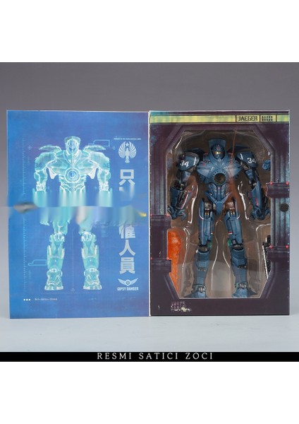Pacific Rim 2 Revenge Wanderer Mecha Elde Edilebilir Model Süsleri (Yurt Dışından)