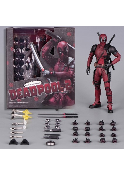 Marvel Serisi Deadpool 2 Elle Yapılabilir Model Süsleri (Yurt Dışından)