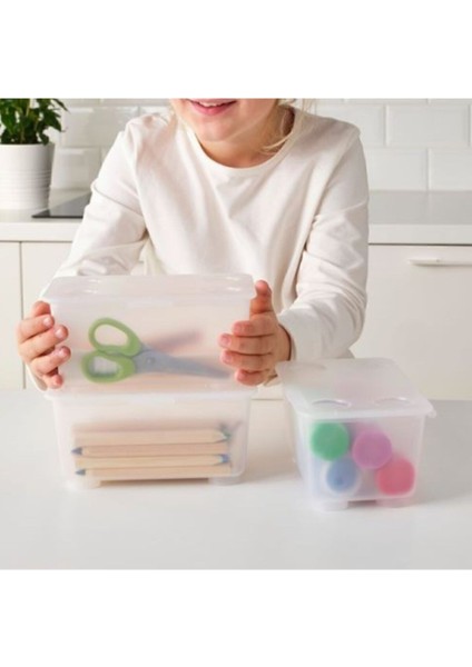 Glis Çocuk Kalem ve Boya Kutusu & Saklama Kabı 3 'lü Mavi - Sarı fiyatları