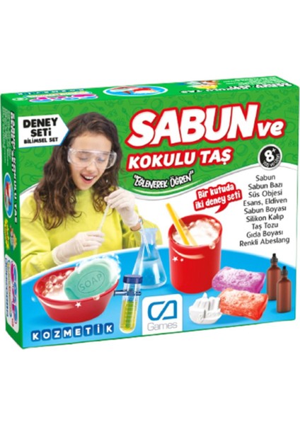 Sabun ve Kokulu Taş Deney Seti