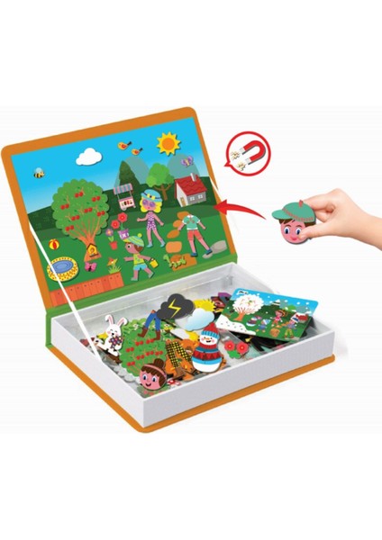 Magnetik Hikaye Oluşturma Mevsimler fiyatları