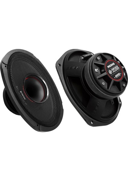 Oval Midrange Hoparlör - Reiss RS-M69HS 300W 150RMS - Reiss Kayık Midrange Kolon
