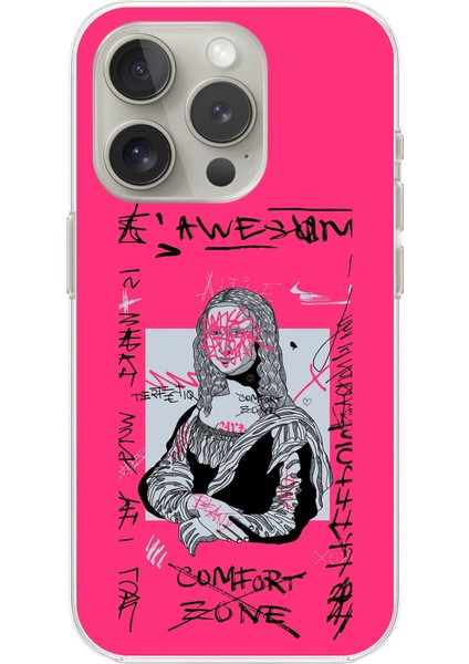 iPhone 11 Pro Max Uyumlu Şeffaf Kılıf Grafiti 1 Tasarımlı