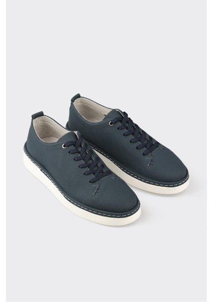 Lacivert Deri Erkek Günlük Ayakkabı fiyatları