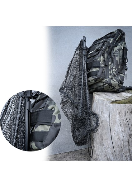 Leo 28036 30CM Taşınabilir Balık Toplama Ağı Katlanabilir Üçgen Naylon Balıkçılık Dip Ağı-Siyah (Yurt Dışından) fiyatları