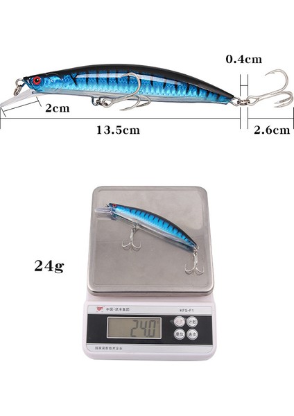 XY-614 5 Adet/takım Gerçekçi Minnow Balıkçılık Yemi Sert Abs Döküm Cazibesi Batan Crankbait Çift Kanca ile (Yurt Dışından) indirimleri