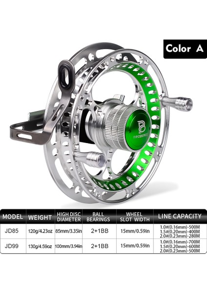 Proberos JD85 85MM Taşınabilir Hafif Tam Metal Balıkçılık Reel-Stil A (Yurt Dışından) fiyatları