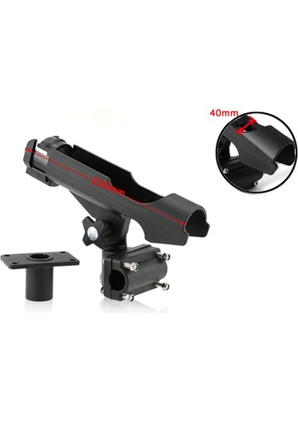 Ayarlanabilir Olta Raf Tutucu 360 Derece Dönen Kayık Raylı Tekne Olta Kamışı Destek Aracı (Yurt Dışından) modelleri