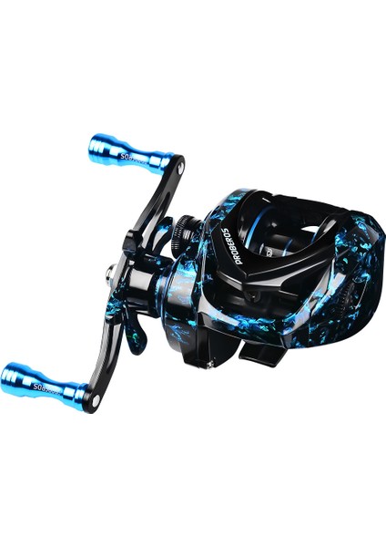 Proberos VHB120 Metal Baitcasting Makarası 3+1bb Rulmanlı Balıkçılık Makarası-Sağ El (Yurt Dışından)