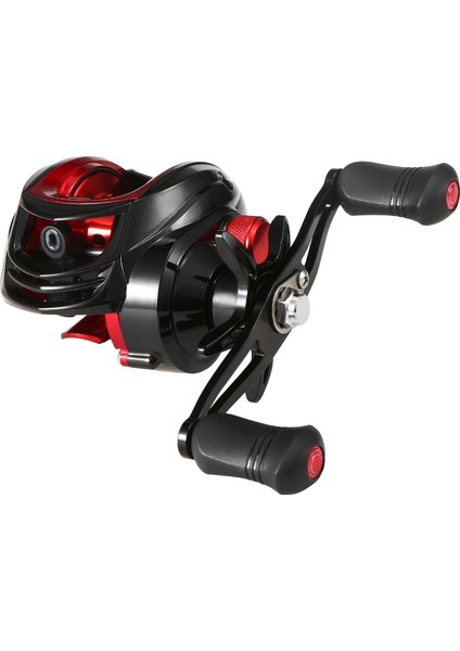 Baitcasting Makarası 18+1bb Rulmanlar Baitcasting Balıkçılık Makarası Yüksek Hızlı 7.2: 1 Dişli Oranı Manyetik Fren Sistemi-Sol (Yurt Dışından)