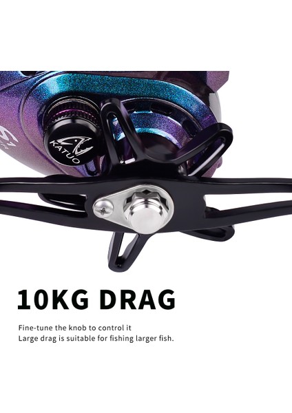 Proberos DW139 7.2:1 Renkli Metal Baitcasting Makarası, Ultra Hafif Balıkçılık Makarası-Sağ El (Yurt Dışından) indirimleri