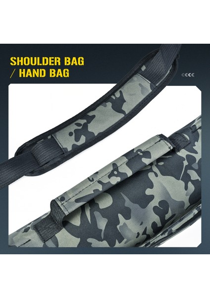 Leo 28247 140 cm Olta Kamışı Taşıma Omuz Çantası Olta Kılıfı Naylon Kumaş Depolama Kılıfı Organizatör (Yurt Dışından) fiyatları