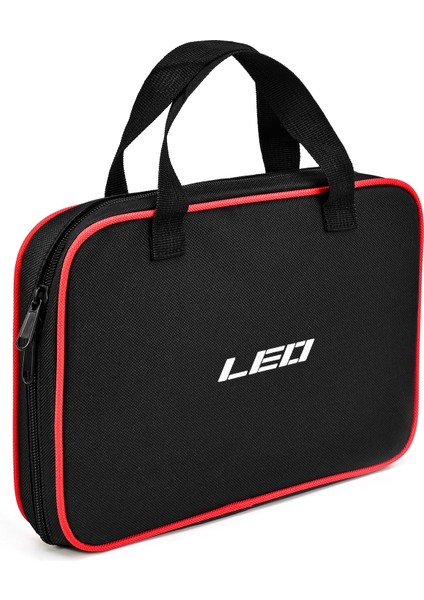 Leo 28256 10-Izgara Kalamar Kanca Saklama Çantası Polyester+Pp Balıkçılık Lures Yumuşak Yem Saklama Kutusu (Yurt Dışından)