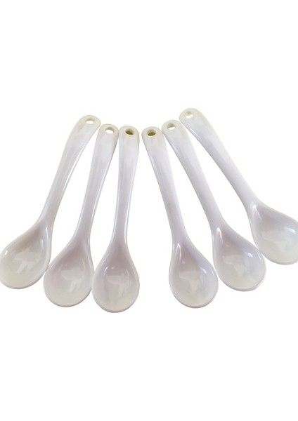 Plastik Mama Baharat Kaşığı Beyaz