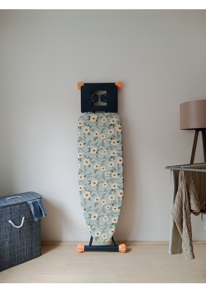 İpli Ayarlanabilir Isıya Dayanıklı Keçeli Büyük Boy Ütü Masası Kılıfı Örtüsü Bezi 55X140 cm Aden