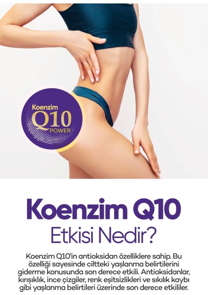 Koenzim Q-10 Kolajen Içerikli Vücut Sıkılaştırıcı Krem