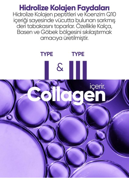 Koenzim Q-10 Kolajen Içerikli Vücut Sıkılaştırıcı Krem