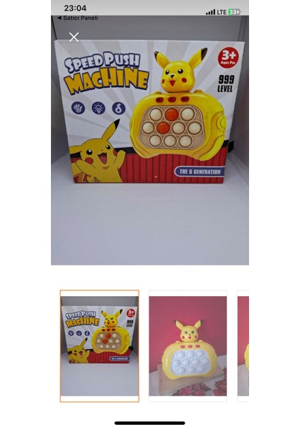 Can Ali Toys Pilli Popit Eğitici Patlama Oyunu modelleri