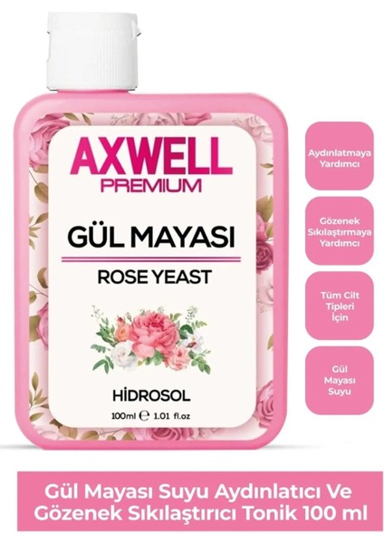 Gül Mayası Suyu Aydınlatıcı Tonik 100 ml