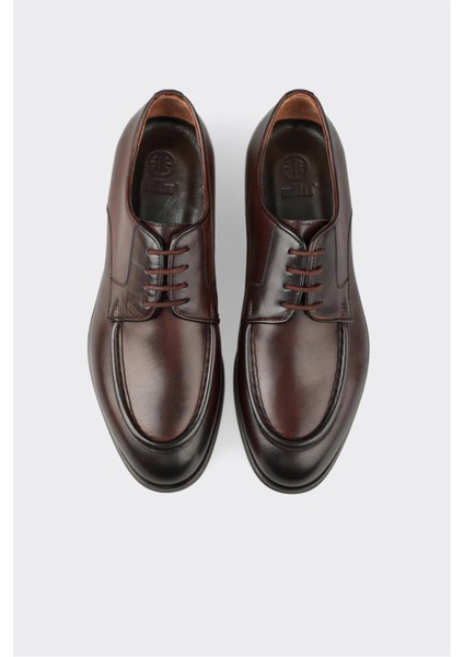 Kahve Deri Erkek Klasik Ayakkabı fırsatları